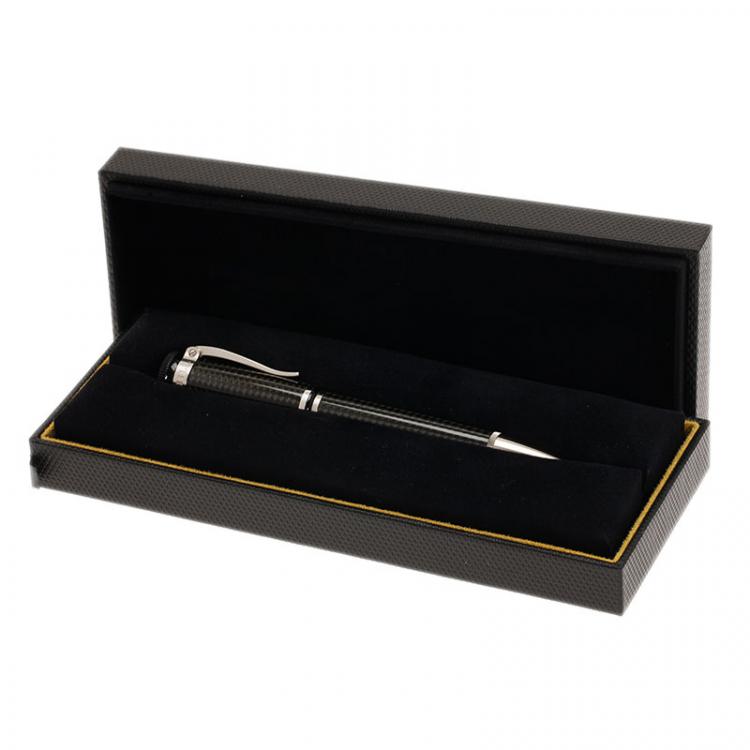 Pre Owned Dunhill Black Fiber Sentryman Rollerball-Pen