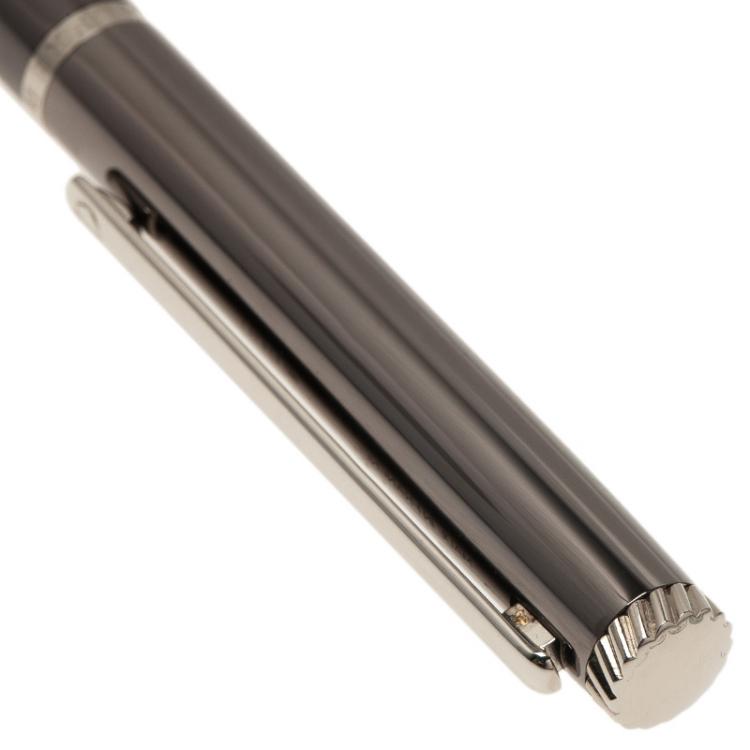 Pre Owned Dunhil Silver Steel Gemline Ballpoint Pen