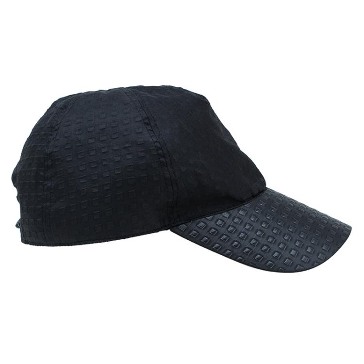 Pre Owned Emporio Armani Black Baseball Cap Size L