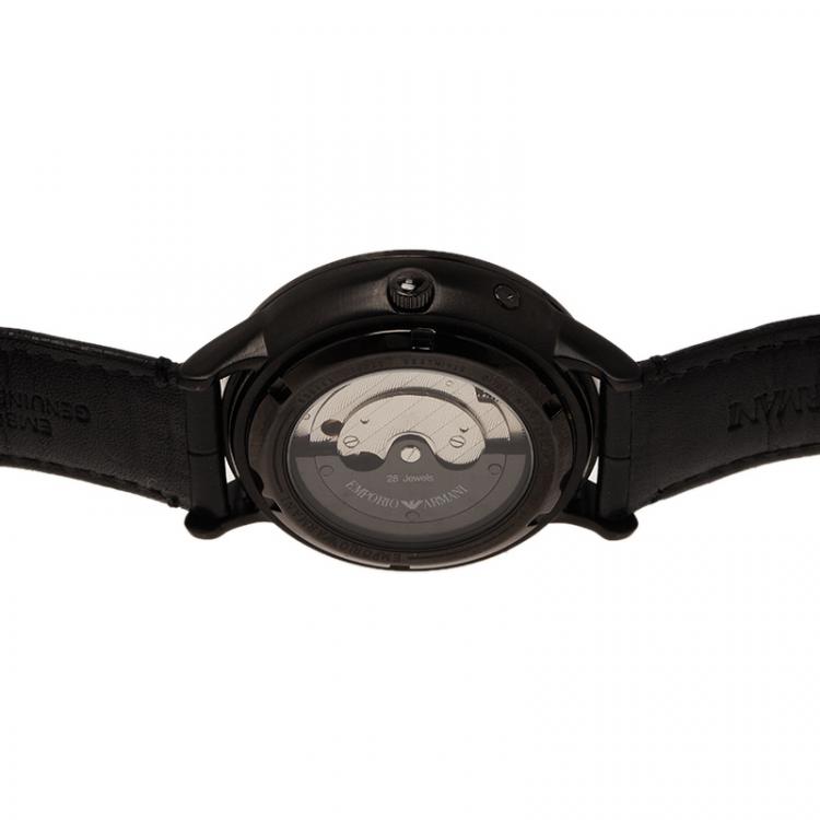 مملوكة مسبقًا Emporio Armani Grey Stainless Steel AR4660 Men's Wristwatch 40MM