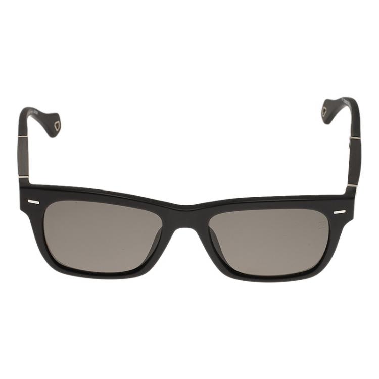 مملوكة مسبقًا Ermenegildo Zegna Black SZ3652G Wayfarers