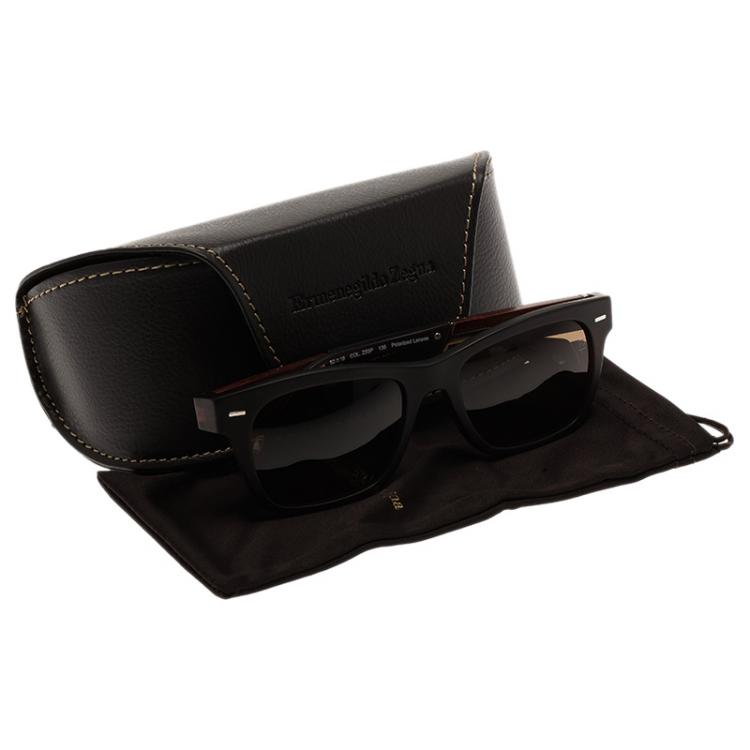 Pre Owned Ermenegildo Zegna Brown SZ3652G Wayfarers