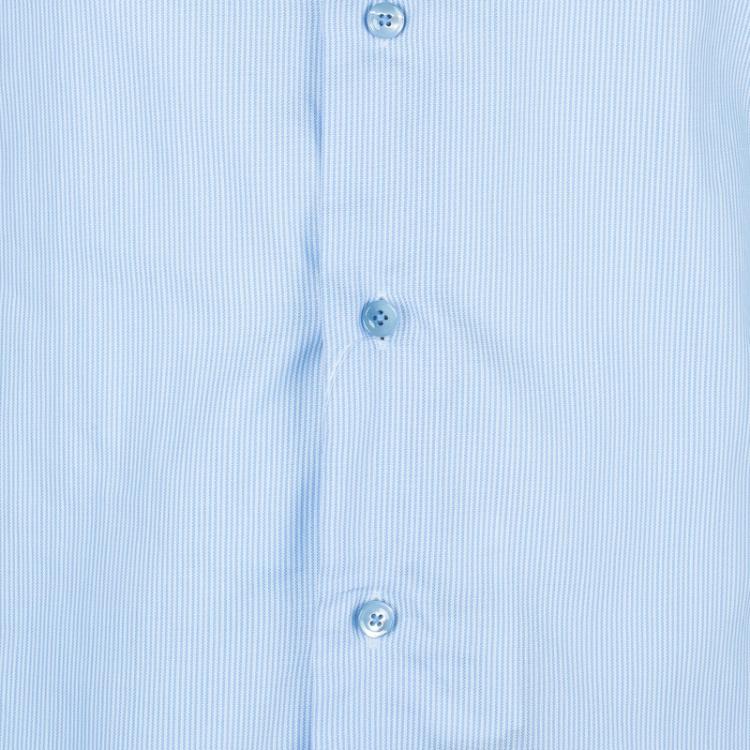 Pre Owned Ermenegildo Zegna Pinstripe Formal Shirt L