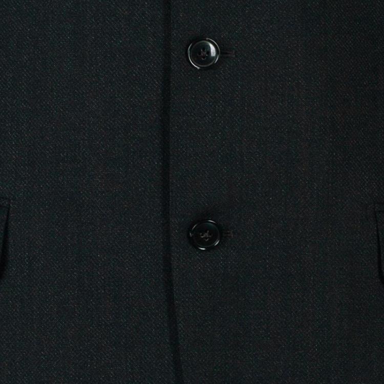 Pre Owned Ermenegildo Zegna Men's Charcoal Traveller Wool Blazer M