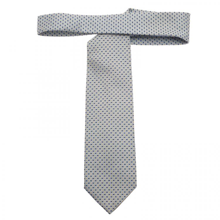 Pre Owned Ermenegildo Zegna Light Blue Tie