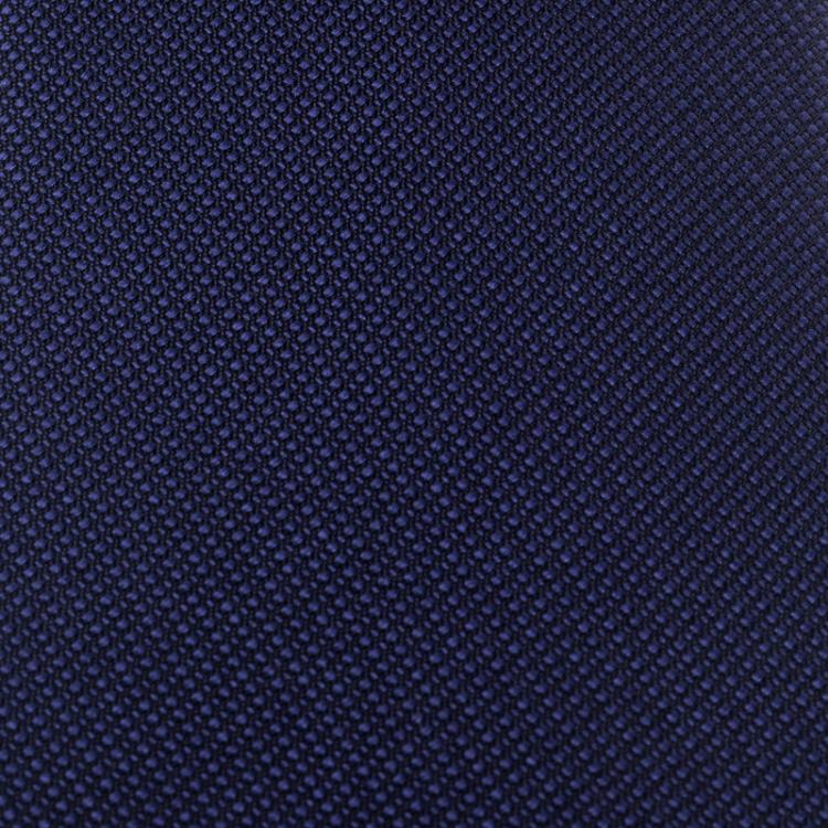 Pre Owned Ermenegildo Zegna Navy Blue Textured Jacquard Silk Tie