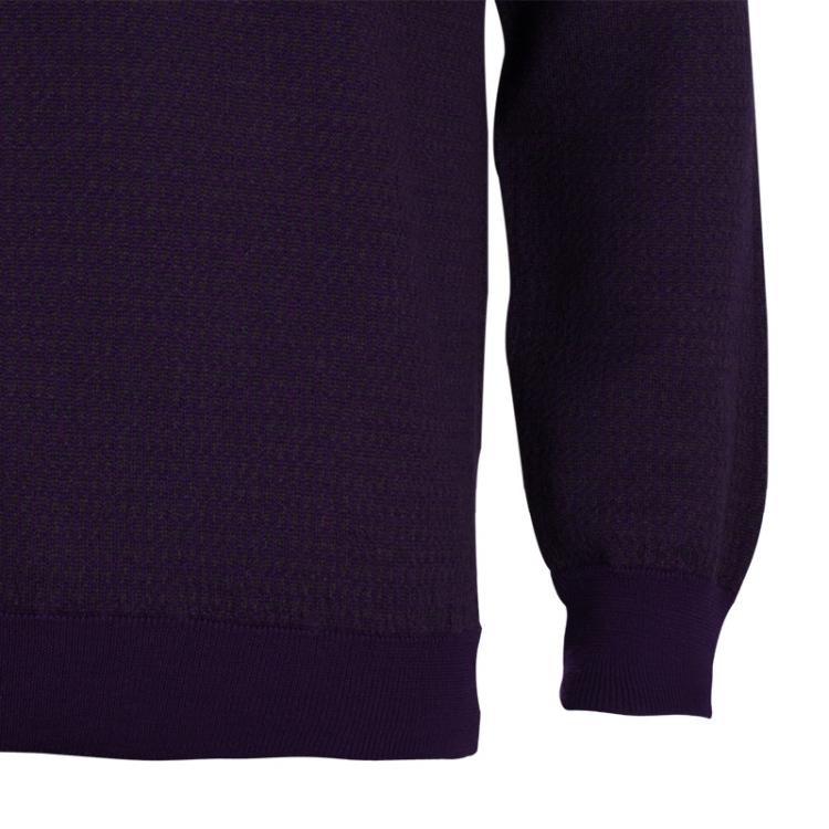 Pre Owned Ermenegildo Zegna Men's Purple Sweater L