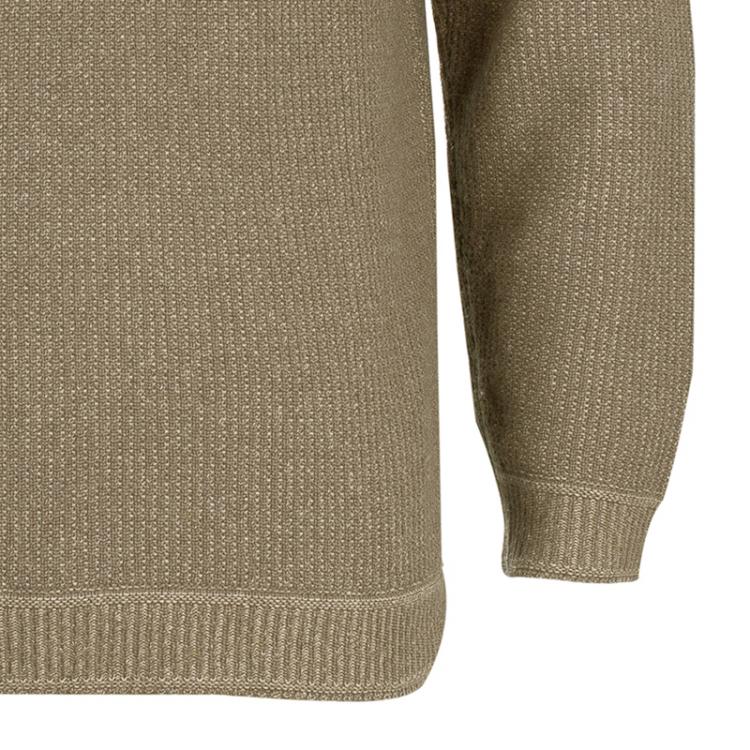 Pre Owned Ermenegildo Zegna Men's Beige Cashmere Sweater XL