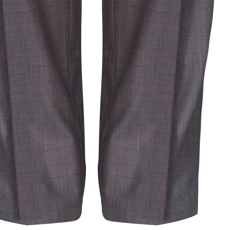 Pre Owned Ermenegildo Zegna Men's Brown Wool Suit M