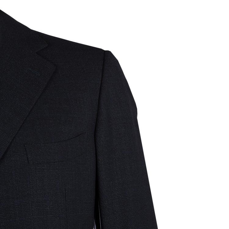 Pre Owned Ermenegildo Zegna Napoli Couture Dark Grey Blazer XL