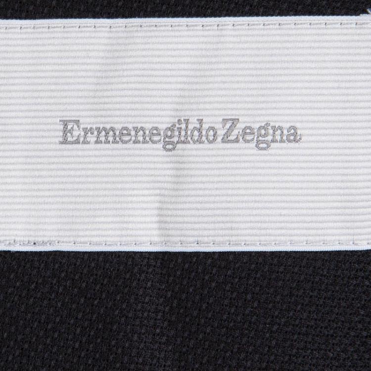 Pre Owned Ermenegildo Zegna Black Cool Effect Blazer XXL