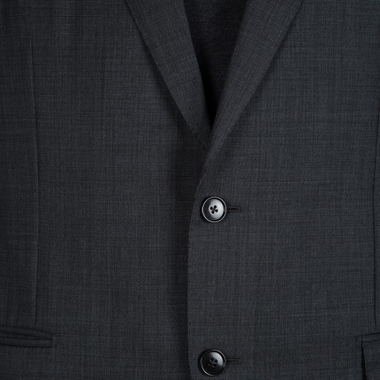 Pre Owned Ermenegildo Zegna Grey Wool Regular Fit Mila Blazer XL