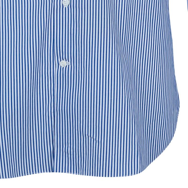 Pre Owned Etro Men's Blue Striped Shirt M