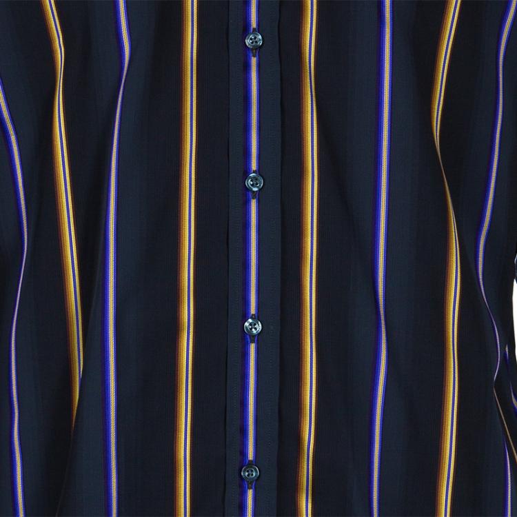 Pre Owned Etro Men's Multicolor Striped Shirt M