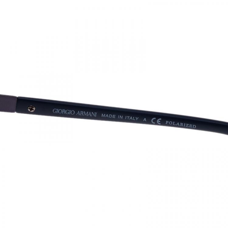 Pre Owned Giorgio Armani Blue 3030 Sunglasses
