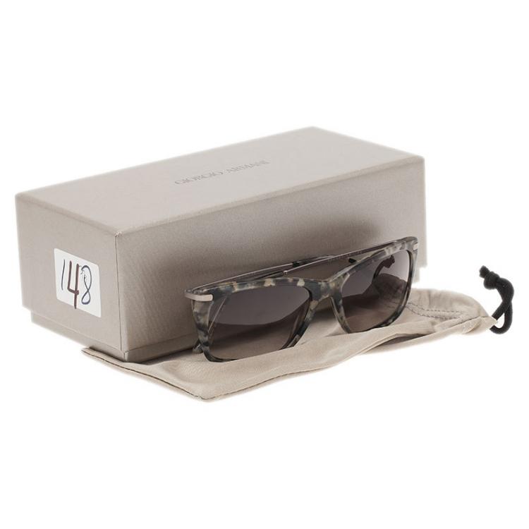 Pre Owned Giorgio Armani Grey 8019 Sunglasses
