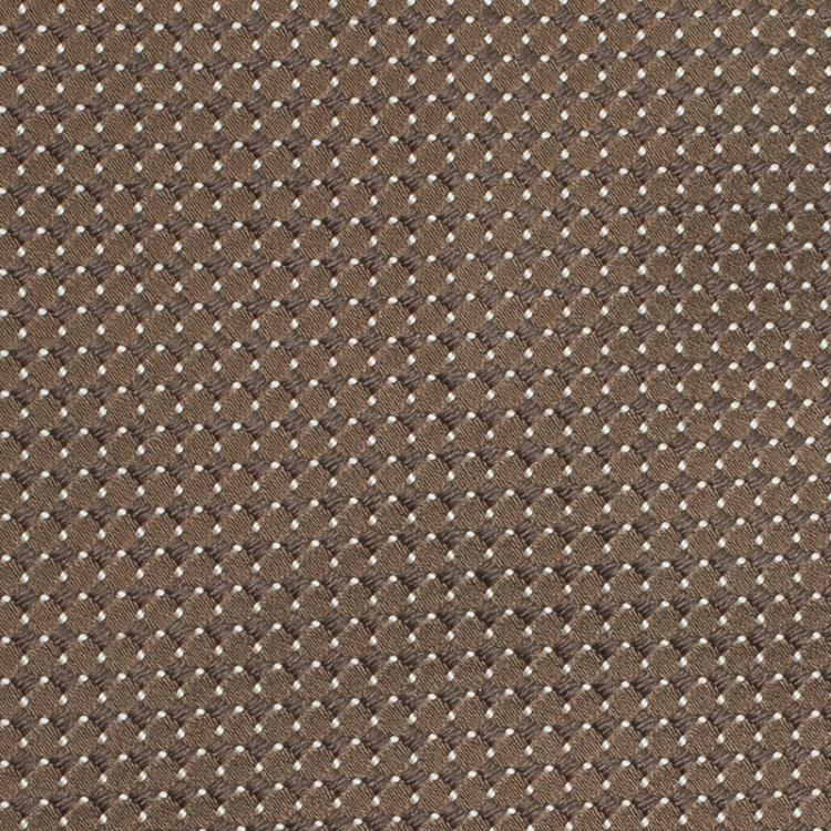 Pre Owned Giorgio Armani Brown Silk Tie