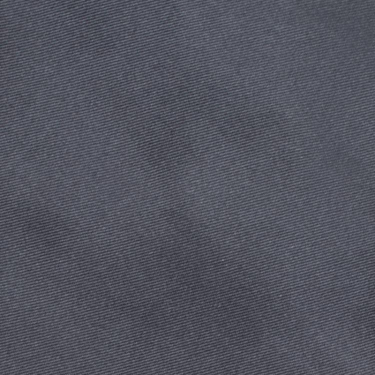 Pre Owned Giorgio Armani Grey Logo Silk Tie
