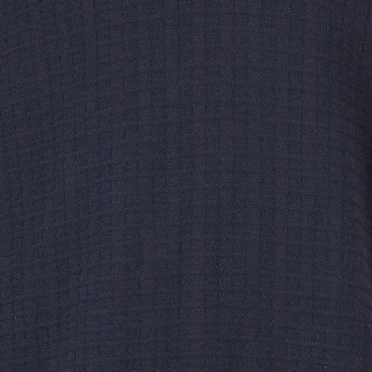 Pre Owned Giorgio Armani Men's Charcoal Knit Sweater XXL