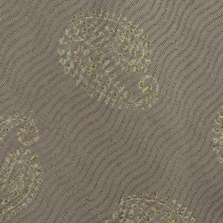 Pre Owned Giorgio Armani Grey Pattern Silk Tie 