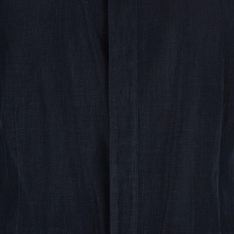 Pre Owned Giorgio Armani Navy Light Blazer EU 52