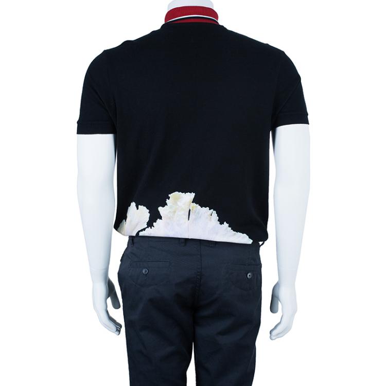 Pre Owned Givenchy Men's Printed Polo Shirt L