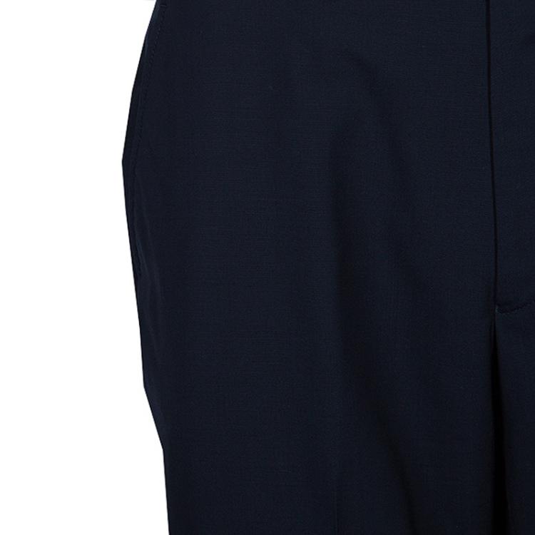 Pre Owned Givenchy Men's Black Wool Suit M