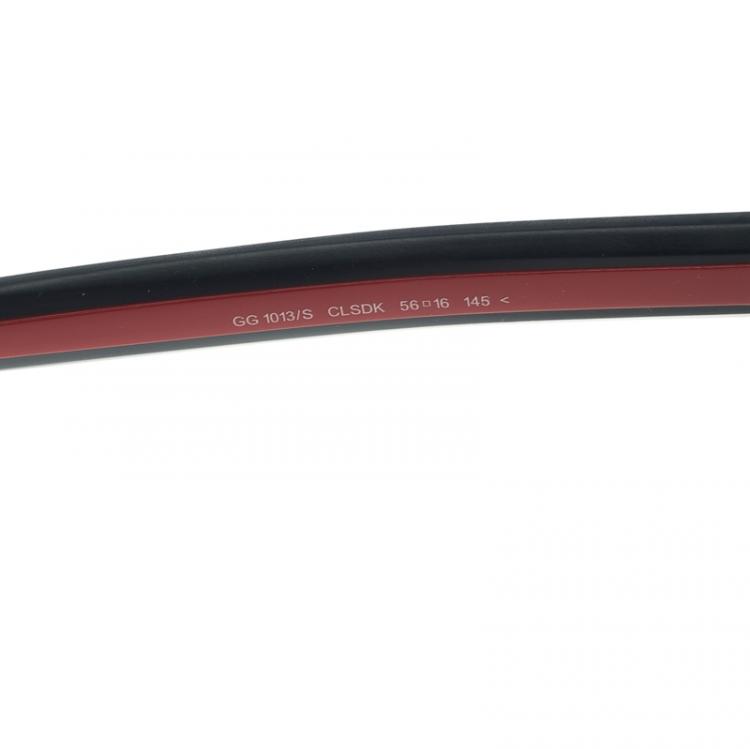 Pre Owned Gucci Blue GG 1013/S Square Sunglasses