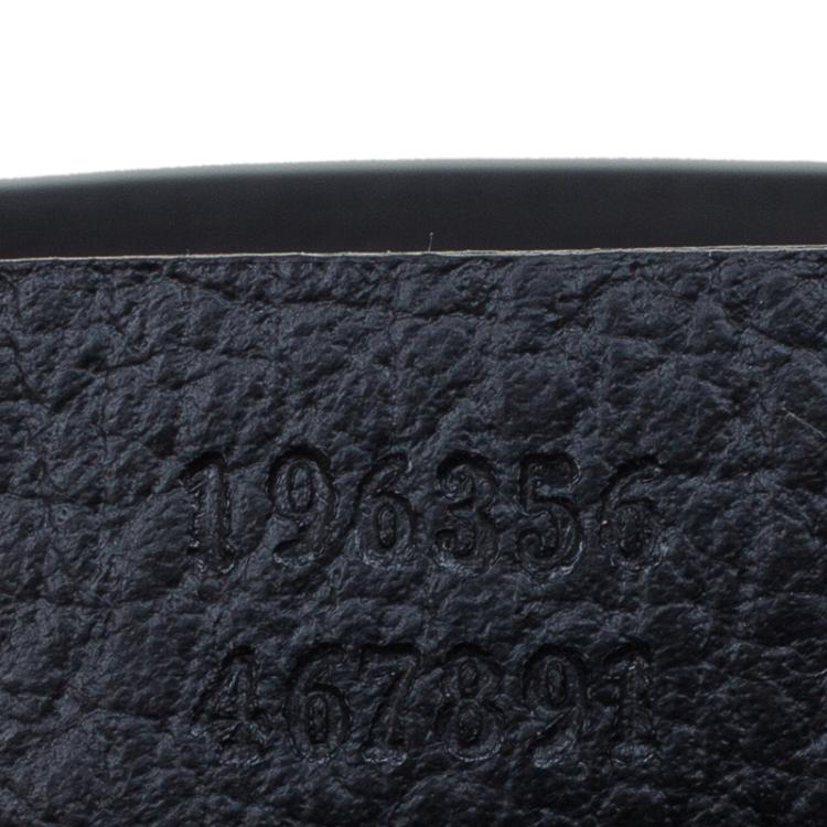 Pre Owned Gucci Black GG Nylon Weekender Travel Bag