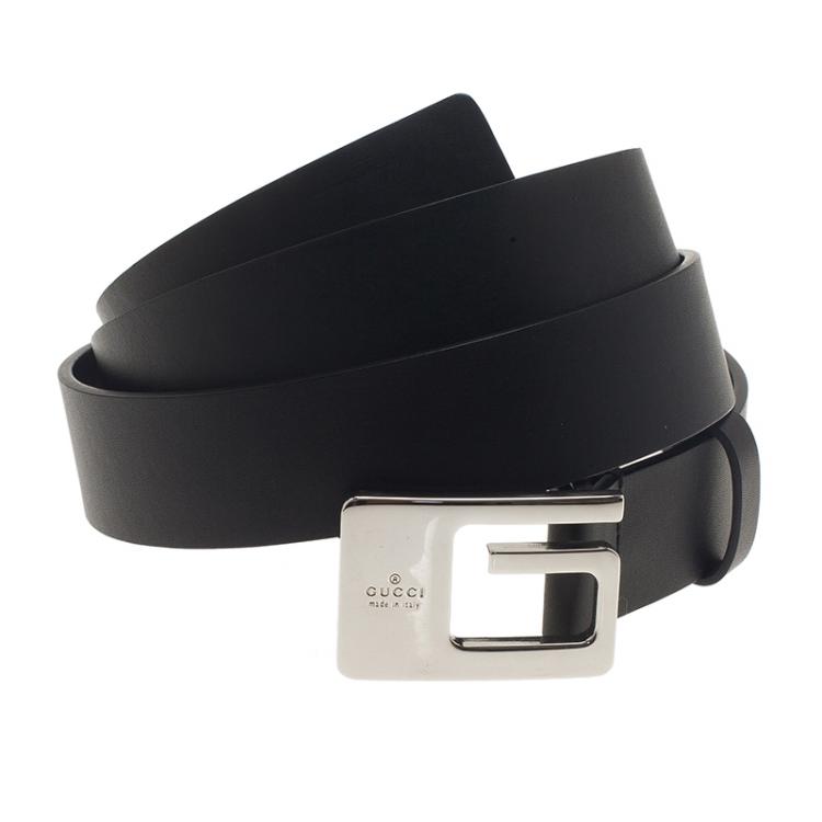 Gucci belt outlet silver g