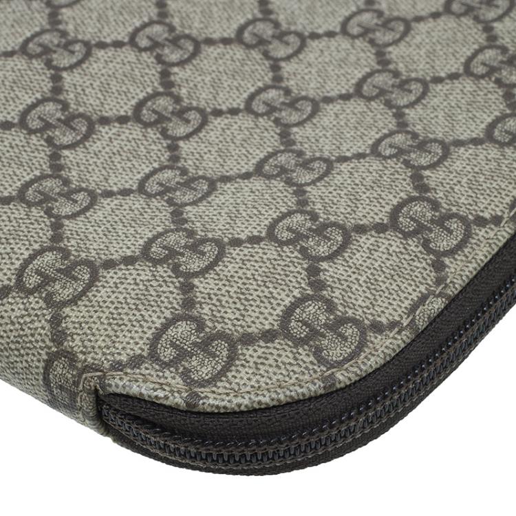 مملوكة مسبقًا حقيبة بورتيفوليو غوتشي سوبريم  كانفاس GG بيج