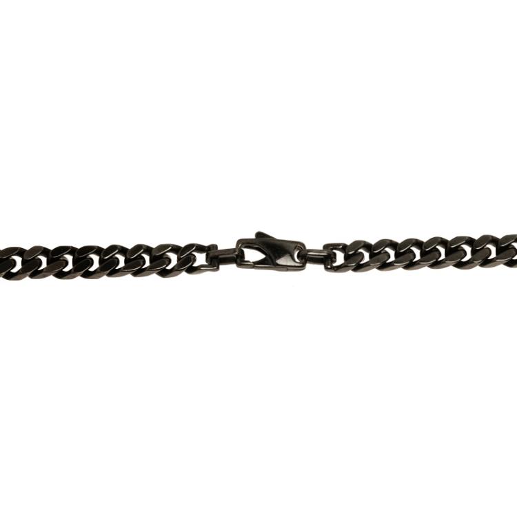 Pre Owned Gucci Interlocking G Pendant sterling silver Necklace