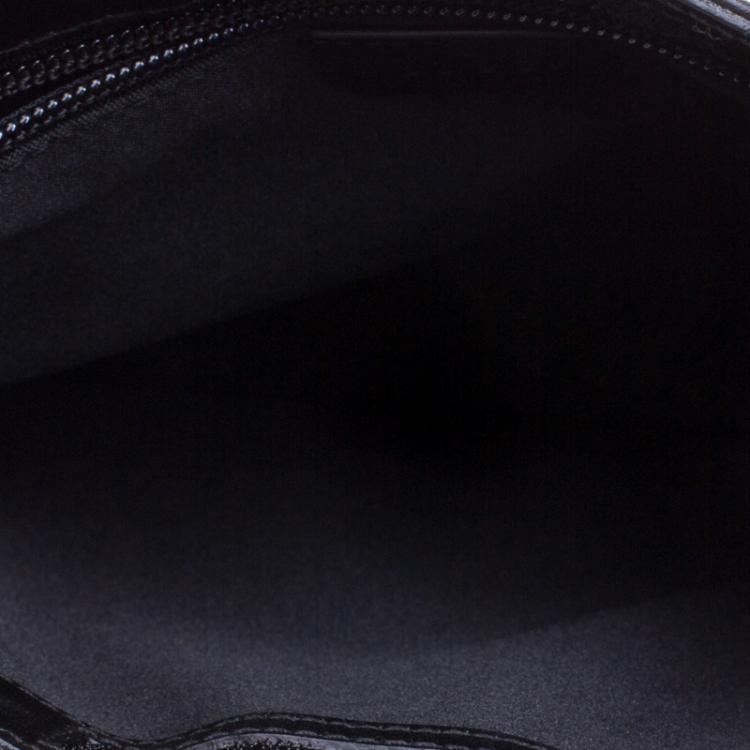 Pre Owned Gucci Dark Brown GG Canvas Crossbody Bag