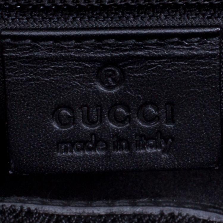 Pre Owned Gucci Dark Brown GG Canvas Crossbody Bag