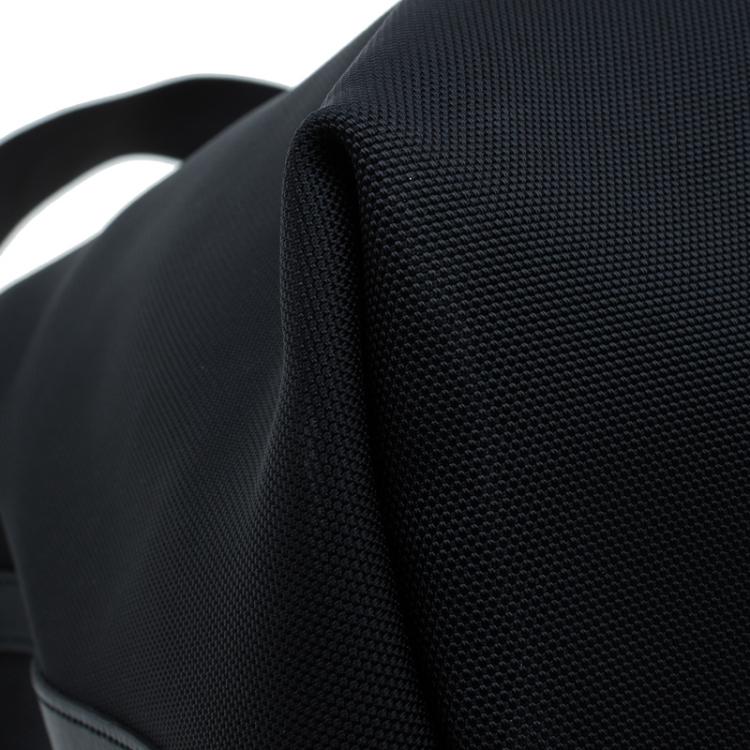 Pre Owned Gucci Black Canvas Techno Carry-On Duffle Bag