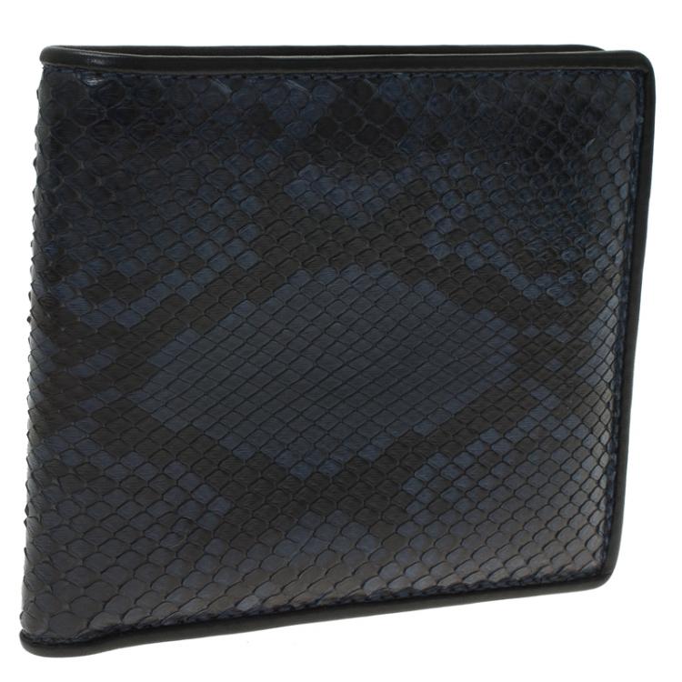 gucci snake bifold wallet