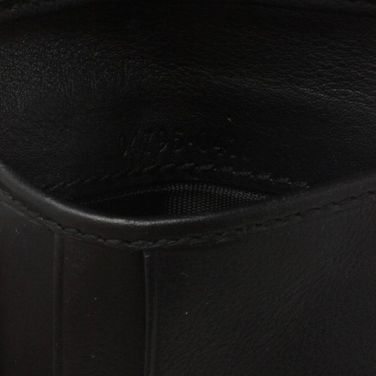 Pre Owned Gucci Blue Snake Skin Bi-Fold Wallet