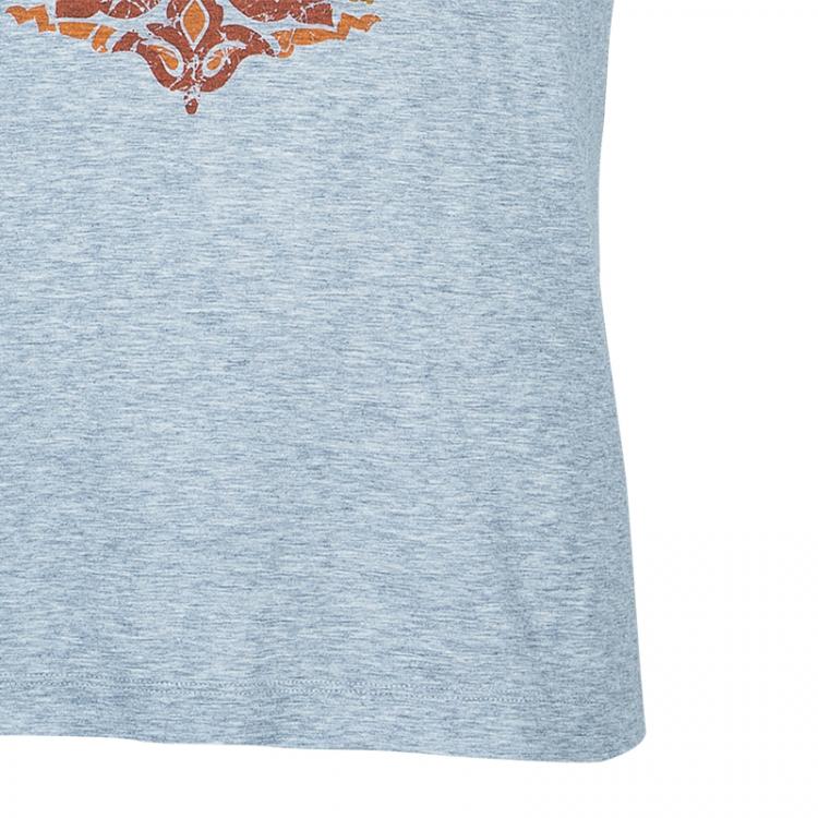 Pre Owned Gucci Men's Grey Printed T-Shirt XL