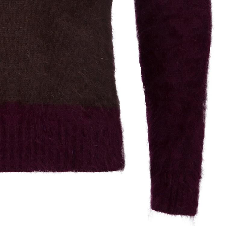 Pre Owned Gucci Men's Colorblock Angora Sweater M