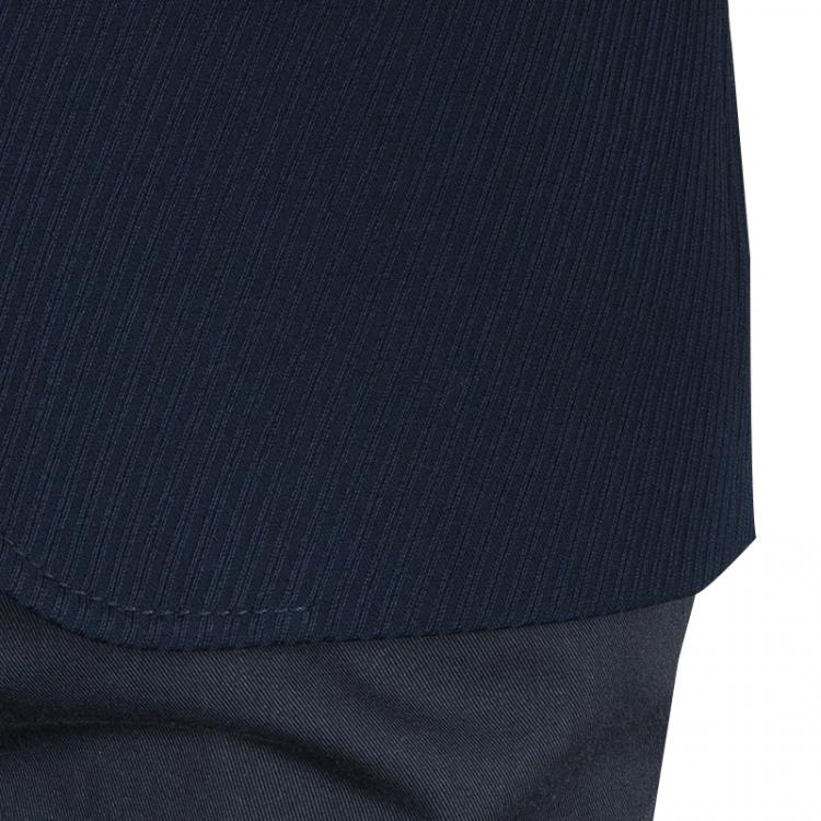 Pre Owned Gucci Navy Blue Wool Blazer S