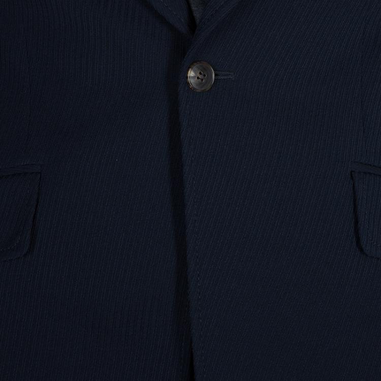 Pre Owned Gucci Navy Blue Wool Blazer S