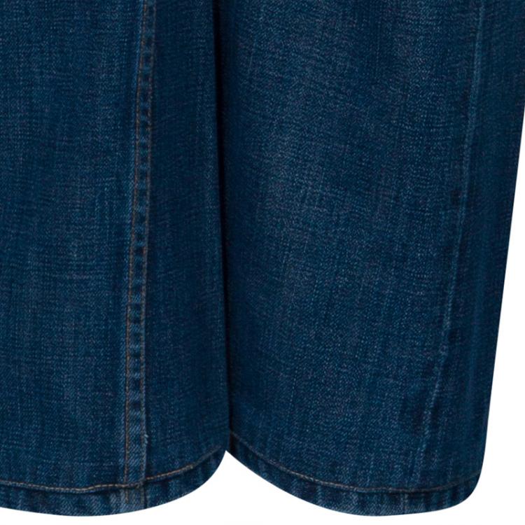 Pre Owned Gucci Straight Fit Denim Jeans S
