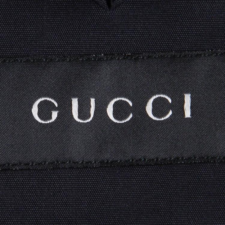 Pre Owned Gucci Monochrome Shepherds Check Regular Fit Blazer M