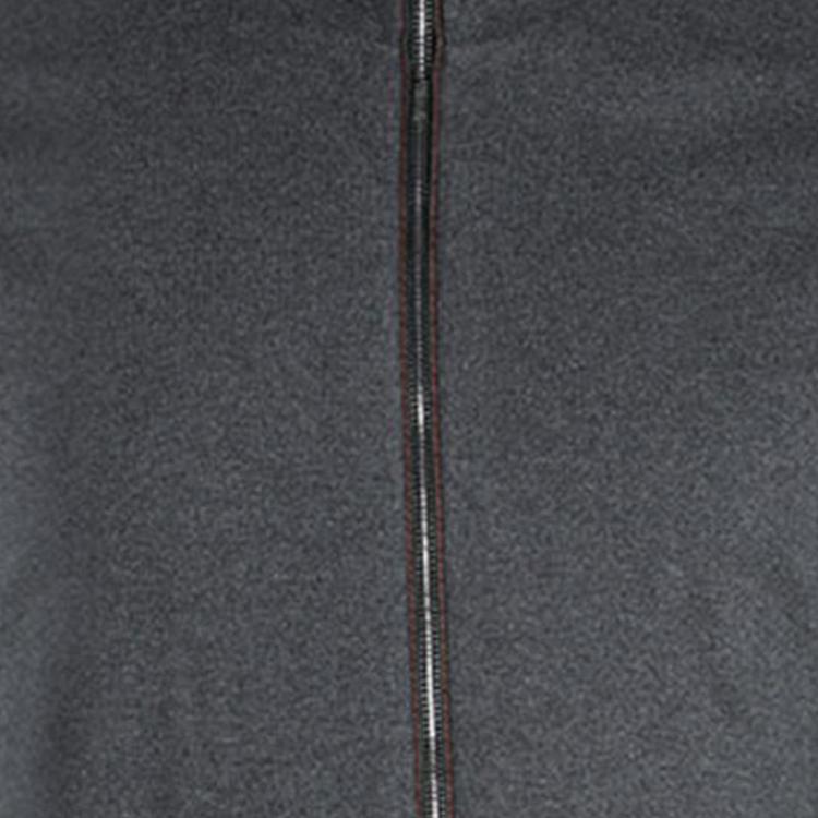 مملوكة مسبقًا Gucci Grey Webstripe Detail Zip Front Sweatshirt XXL