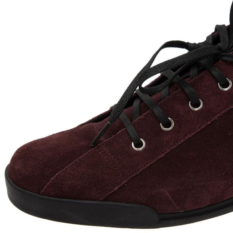 burgundy gucci shoes