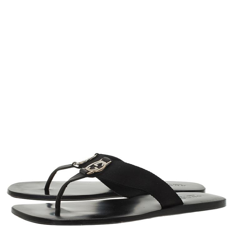 used gucci thong sandals