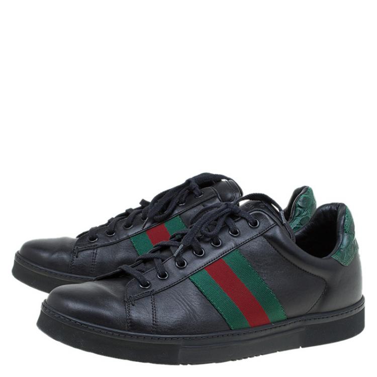 gucci new ace sneakers black