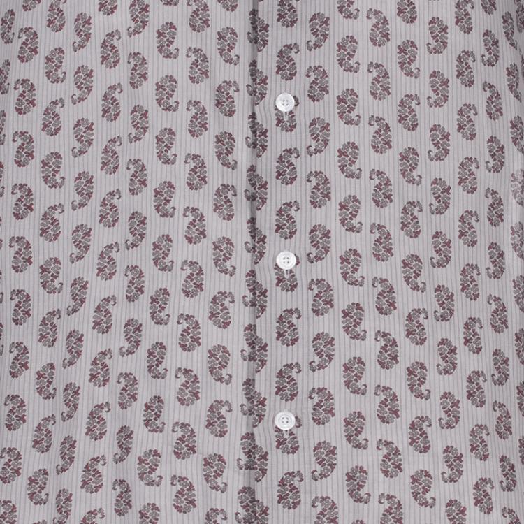 Pre Owned Hermes Men's Beige Printed Shirt L