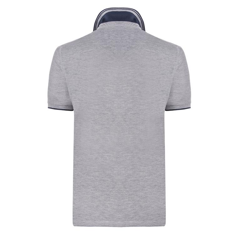 Boss by Hugo Boss Grey Logo Short Sleeve Polo Shirt L Boss | TLC