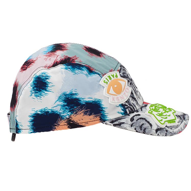 Pre Owned Kenzo Multicolor Pink 5 Panel Cap 